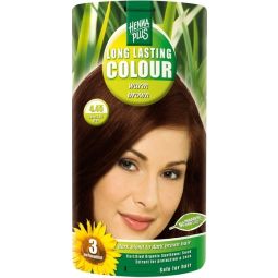 Vopsea par lunga durata nr4.45 castaniu cald 100ml - HENNAPLUS