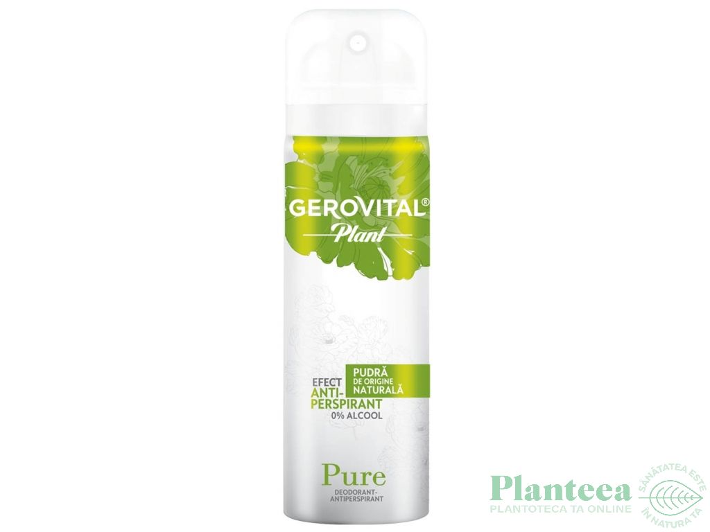 Deodorant spray antiperspirant Pure 150ml - GEROVITAL PLANT
