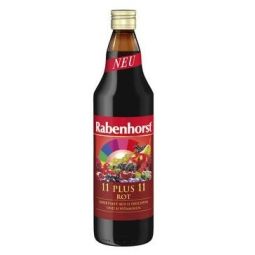 Suc 11fructe 11vitamine rosu 750ml - RABENHORST