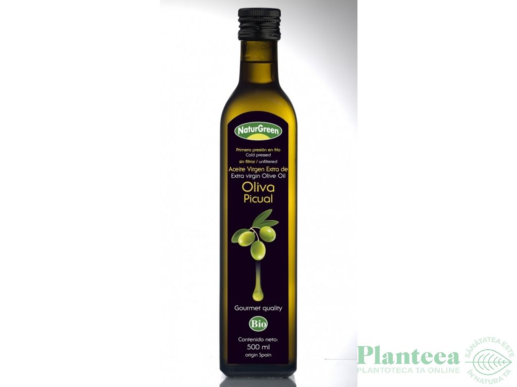Ulei masline extravirgin Picual eco 500ml - NATURGREEN