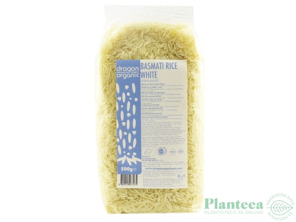 Orez basmati alb eco 500g - SMART ORGANIC