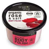 Polish corp trandafir sare 250ml - ORGANIC SHOP
