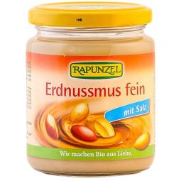 Pasta arahide fina cu sare eco 250g - RAPUNZEL