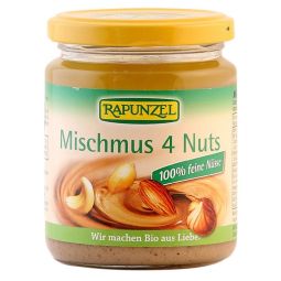 Pasta nuci mix 4sort eco 250g - RAPUNZEL