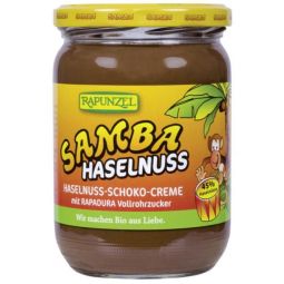 Crema desert alune ciocolata Samba eco 500g - RAPUNZEL