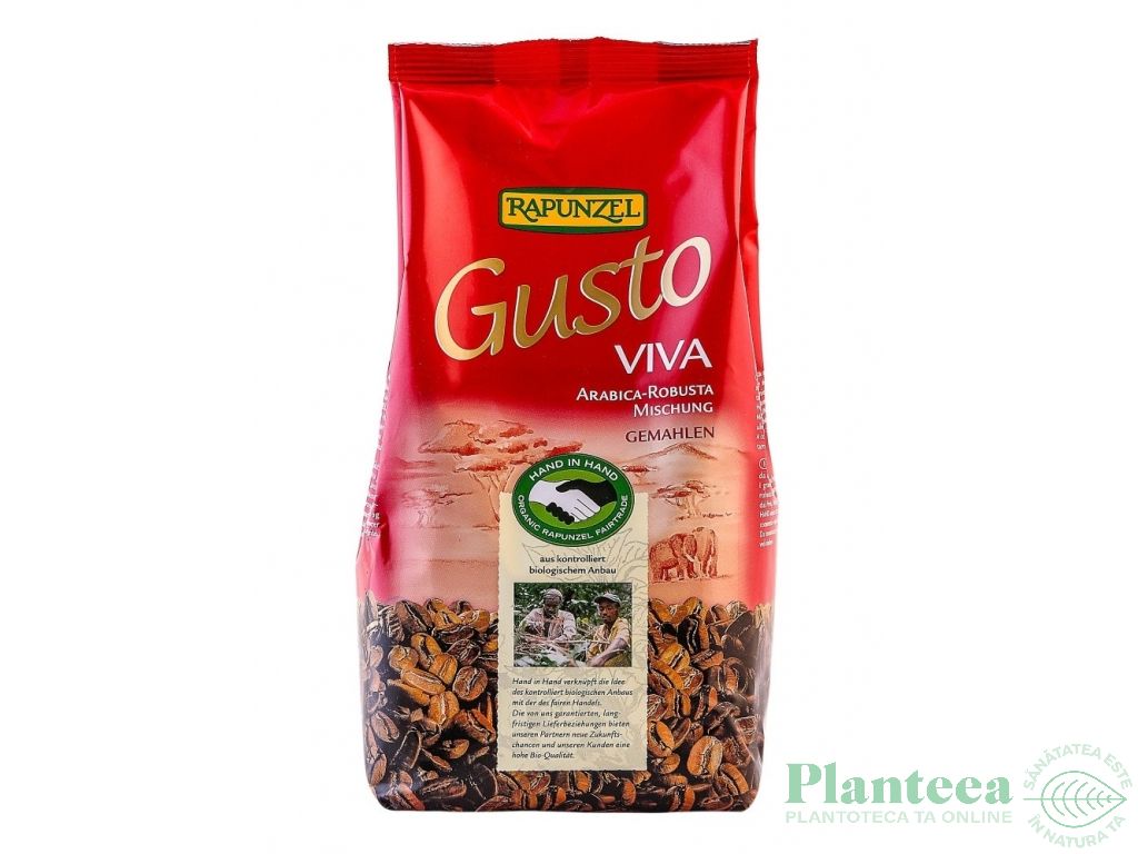 Cafea boabe arabica Gusto Viva eco 1kg - RAPUNZEL
