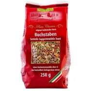 Paste litere color grau semola eco 250g - RAPUNZEL