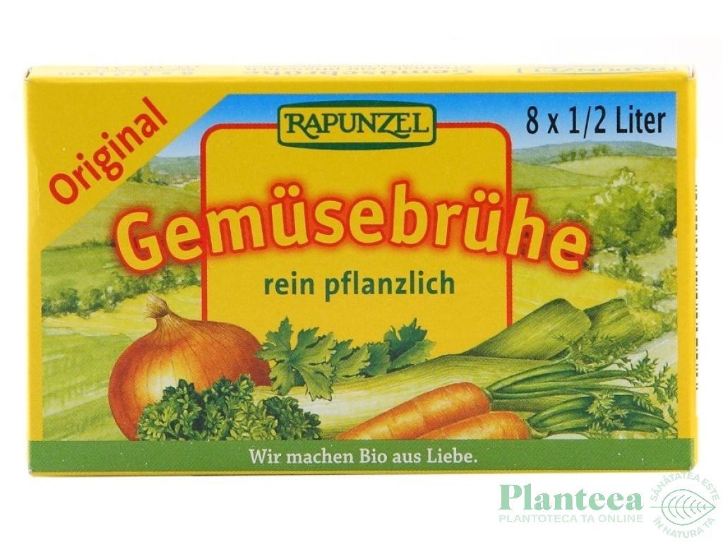 Cubulete supa legume original eco 8x10,5g - RAPUNZEL