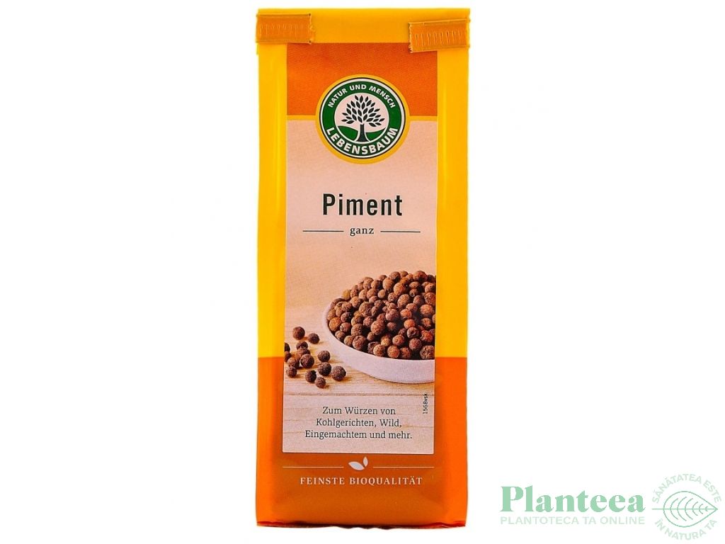 Condiment ienibahar [cuisoare englezesti] boabe eco 30g - LEBENSBAUM