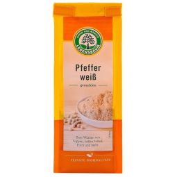 Condiment piper alb macinat eco 50g - LEBENSBAUM