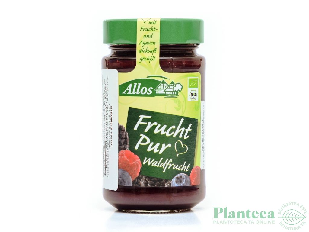 Dulceata fructe padure fara zahar 250g - ALLOS