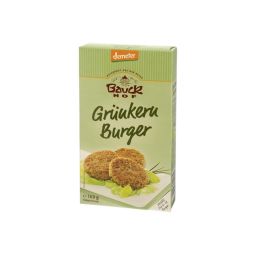 Premix burger vegan integral nucleu verde 160g - BAUCK HOF
