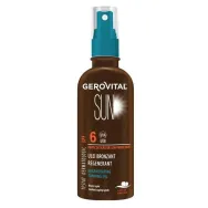 Ulei bronzant regenerant spf6 150ml - GEROVITAL SUN