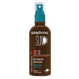 Ulei bronzant regenerant spf6 150ml - GEROVITAL SUN