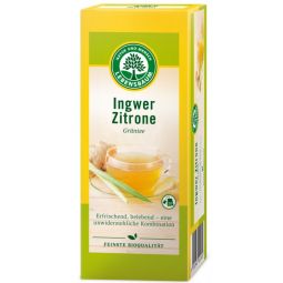 Ceai verde ghimbir lamaie eco 20dz - LEBENSBAUM
