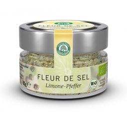 Flori de sare mlastina greceasca lamaie piper eco 80g - LEBENSBAUM