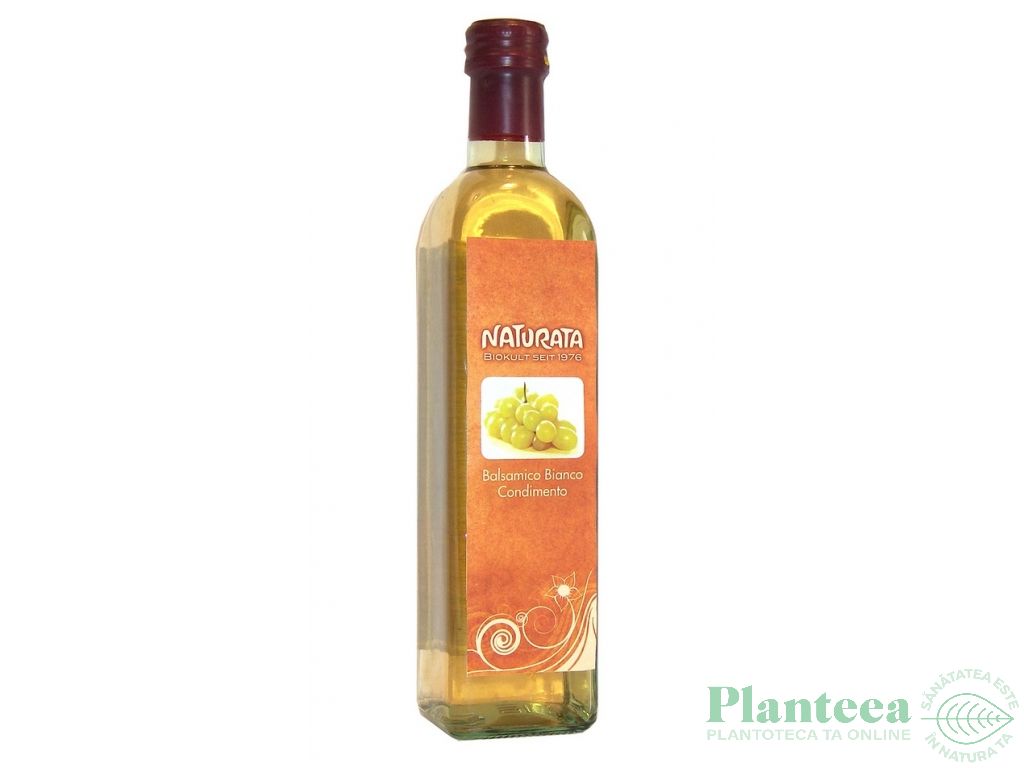 Otet balsamic alb 500ml - NATURATA