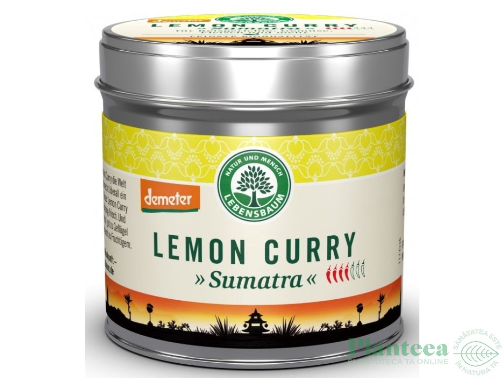 Condimente curry lamaie Sumatra eco 45g - LEBENSBAUM