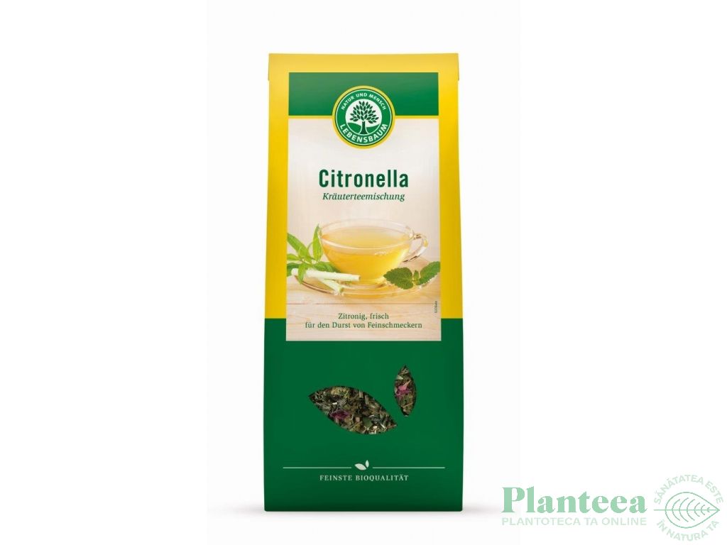 Ceai citronella eco 40g - LEBENSBAUM