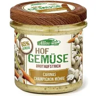 Crema tartinabila ciuperci praz ceapa eco 135g - ALLOS