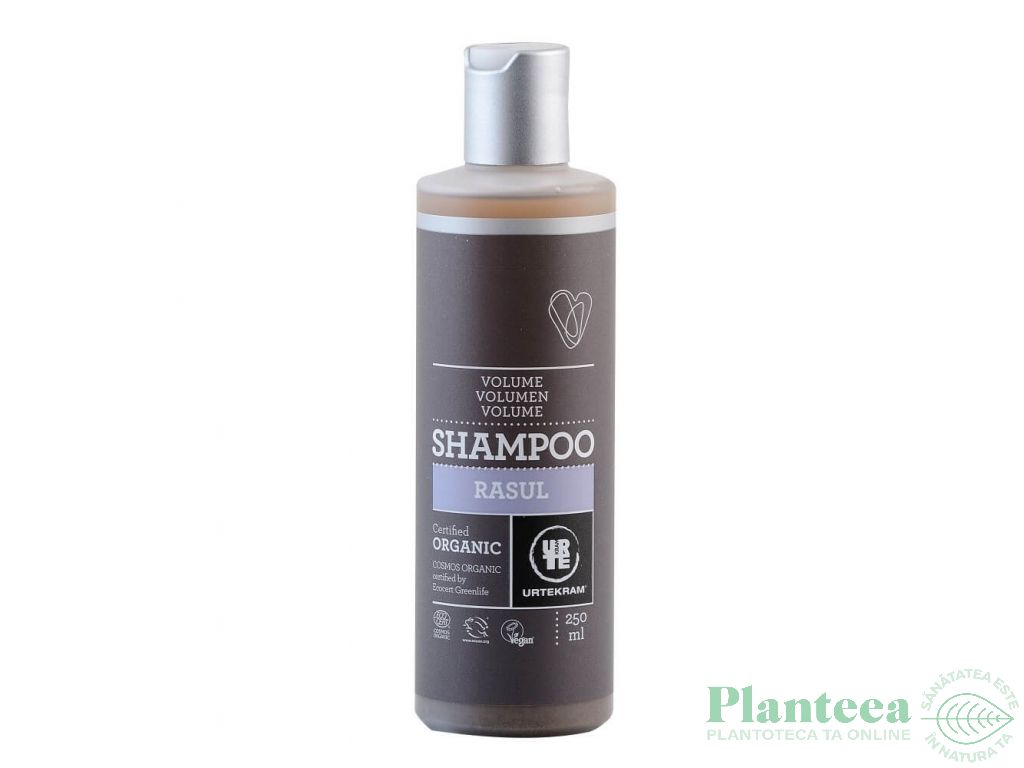 Sampon volum argila rhassoul par gras 250ml - URTEKRAM