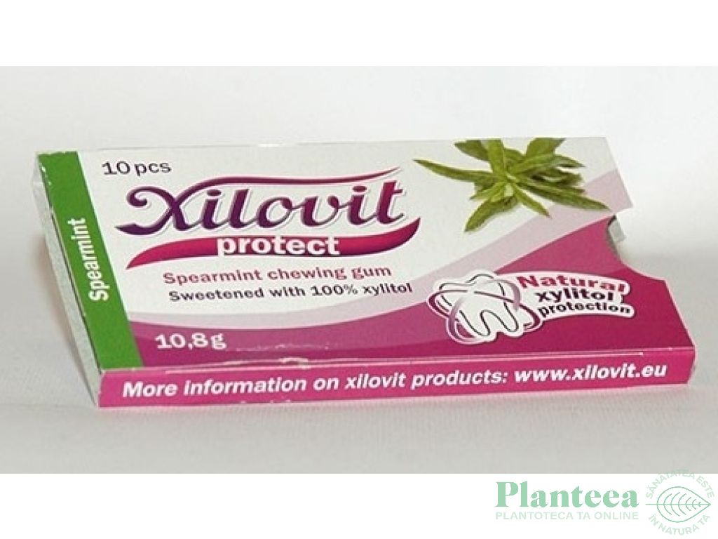 Guma mestecat xylitol menta 10,8g - XILOVIT