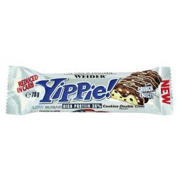 Baton proteic 36% Yippie cookie 70g - WEIDER