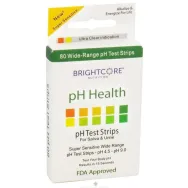 Benzi testare PH 80b - BRIGHTCORE NUTRITION