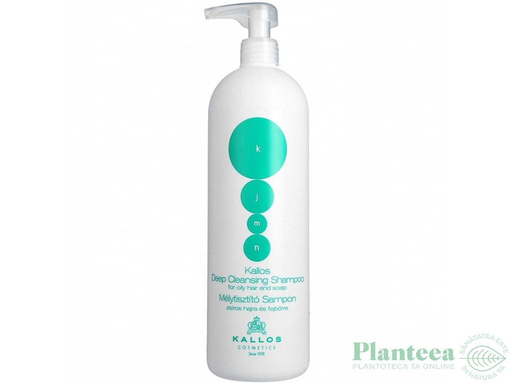 Sampon curatare intensa scalp par gras 500ml - KALLOS
