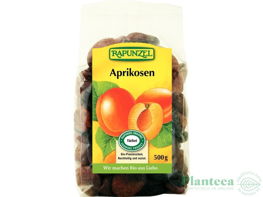 Piersici uscate jumatati eco 100g - RAPUNZEL