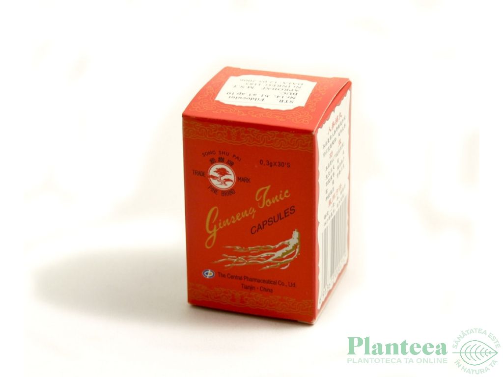 Ginseng tonic 30cps - PINE BRAND