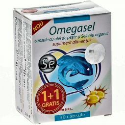 Pachet Omegasel 2x30cps - PARAPHARM