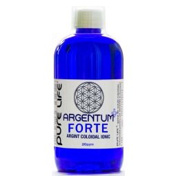 Argint coloidal 20ppm Argentum+ forte 480ml - PURE LIFE