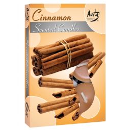 Lumanari pastila parfumate 4h scortisoara set 6b - BISPOL