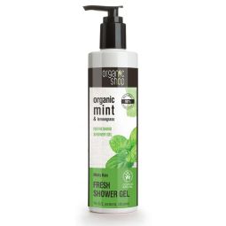 Gel dus racoritor menta ulei lemongrass 280ml - ORGANIC SHOP