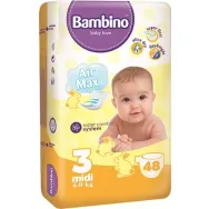 Scutece super comfort nr3 midi {4~9kg} 48b - BAMBINO