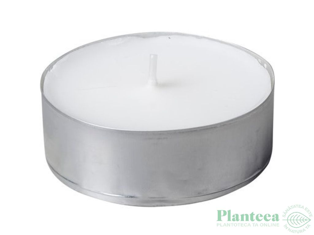 Lumanare pastila neparfumata 4,5h classic 1b - BISPOL
