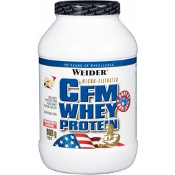 Pulbere proteica zer izolat CFM capsuni 908g - WEIDER