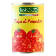 Rosii cuburi sos tomat eco 400g - BIOFOODS
