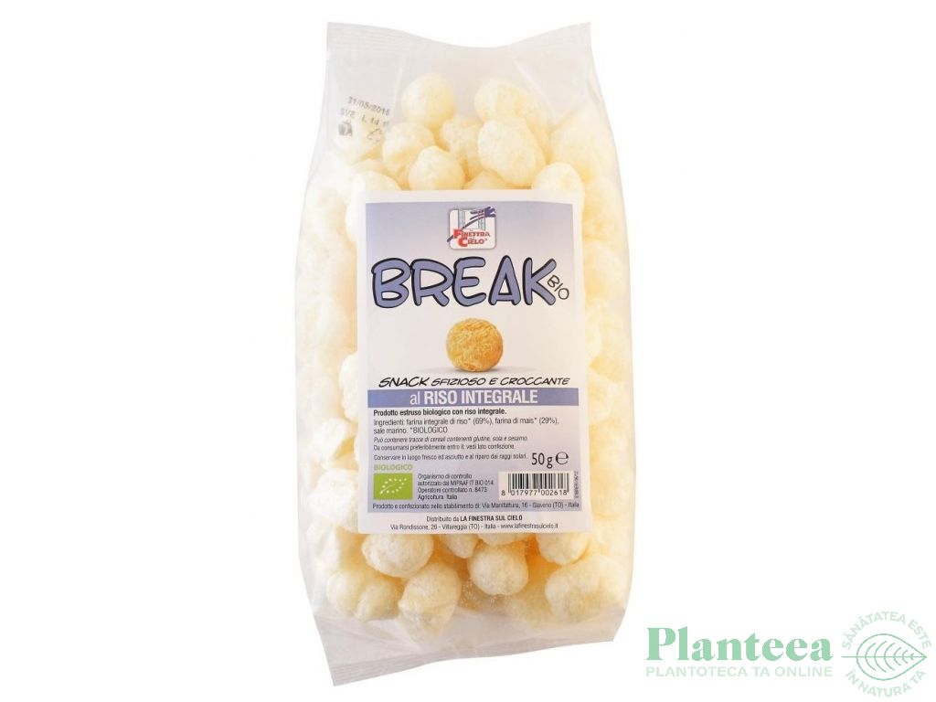 Pufuleti orez integral eco 50g - LA FINESTRA SUL CIELO