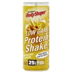 Shake proteic Low Carb cappuccino 250ml - BODY SHAPER