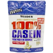 Pulbere proteica caseina 100% zi noapte fructe rosii crema 500g - WEIDER