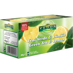 Ceai verde lamaie 20dz - VEDDA