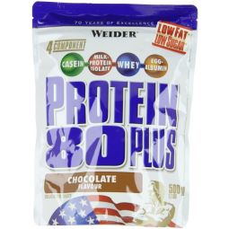 Pulbere proteica mix 4sort 80+ ciocolata 500g - WEIDER
