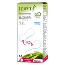 Absorbante zilnice anatomice bumbac organic 30b - MASMI