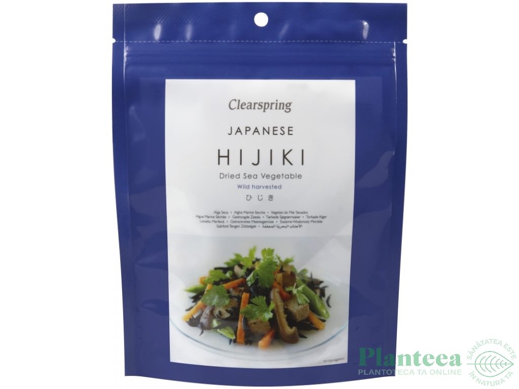 Alge hijiki uscate 30g - CLEARSPRING