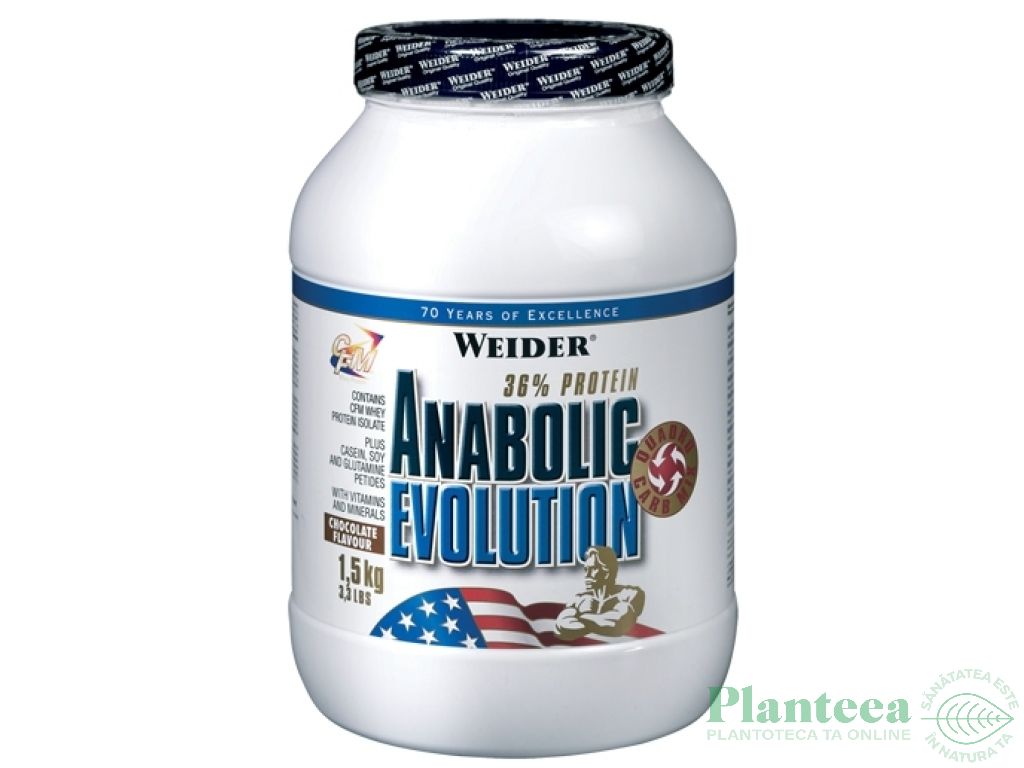 Anabolic evolution ciocolata 1,5kg - WEIDER