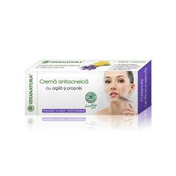 Crema antiacneica argila propolis 20ml - VIVA NATURA