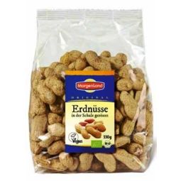 Arahide prajite in coaja eco 330g - MORGENLAND