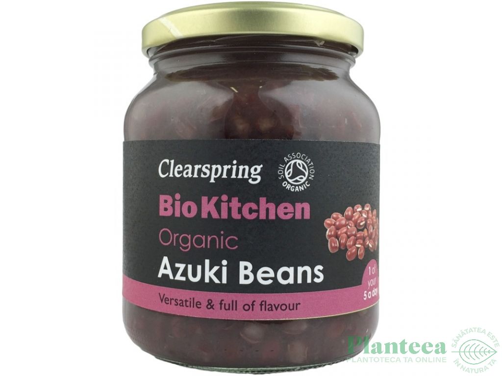 Conserva fasole azuki eco 350g - CLEARSPRING